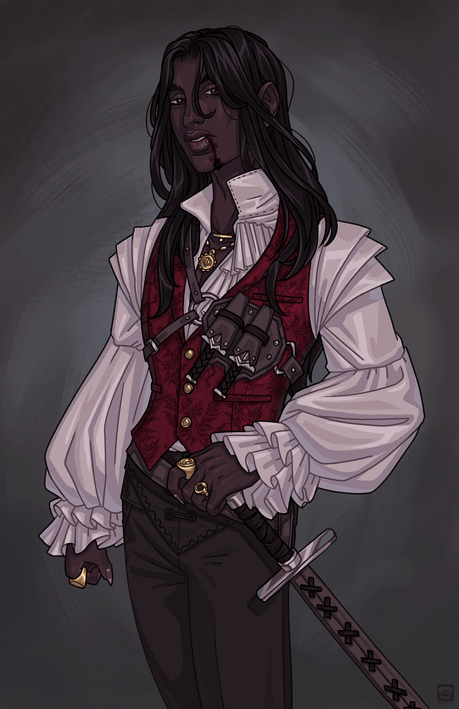 Damion Nicodemeus, art by FeySpeaker